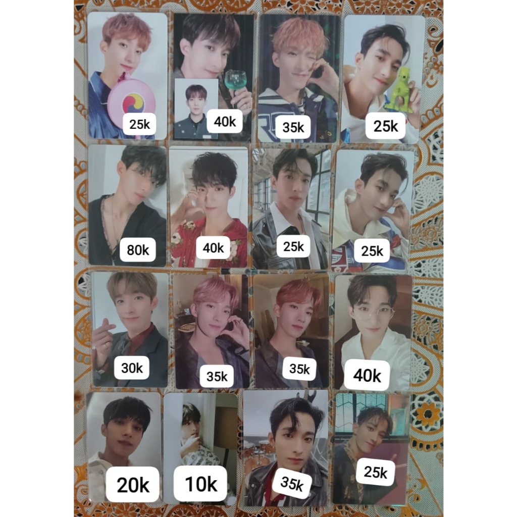 CLEARANCE SALE - PHOTOCARD AAB DOKYEOM DK SEVENTEEN DK SEASON GREETING CARATLAND BSS DK ATTACCA