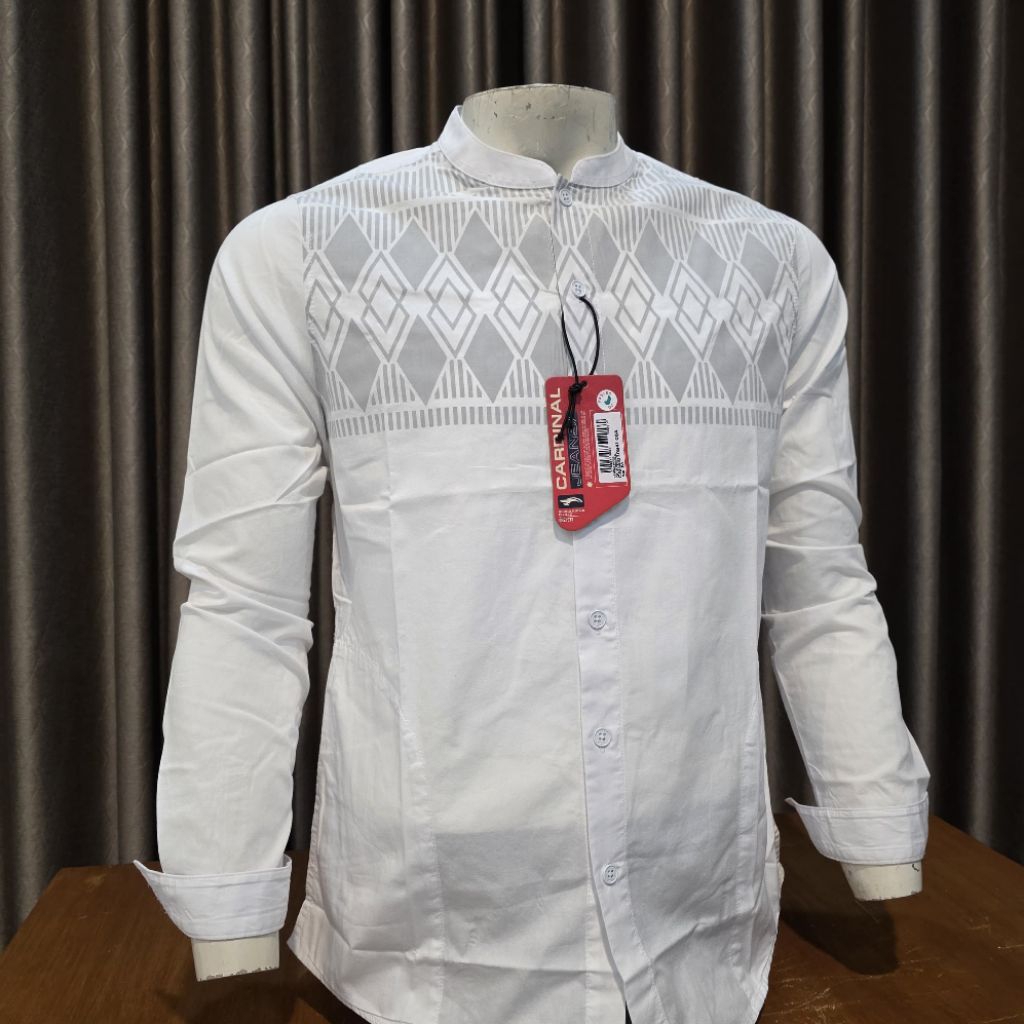 CARDINAL KEMEJA KOKO LENGAN PANJANG SLIMFIT