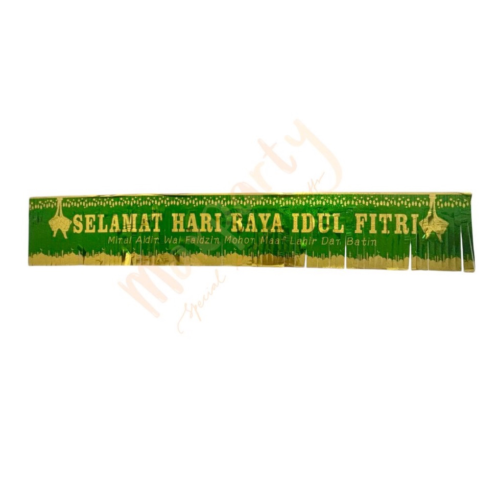 Garland Idul Fitri | Rumbai Selamat Idul Fitri Hologram