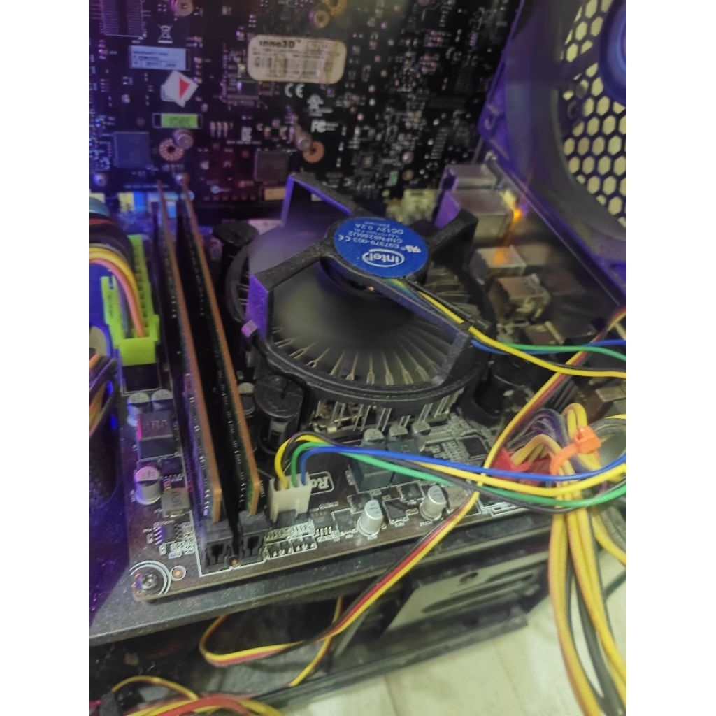 prosessor i3 9100f + mobo powermax h310
