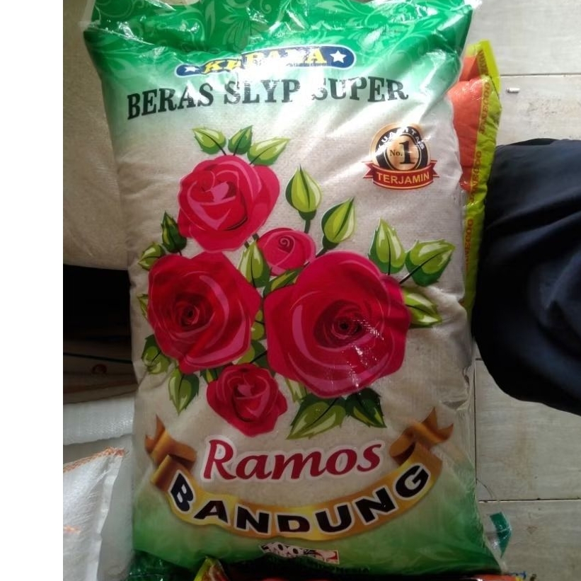 BERAS 25 KG SLYP SUPER RAMOS BANDUNG ||Kualitas Super • Pulen • Bersih