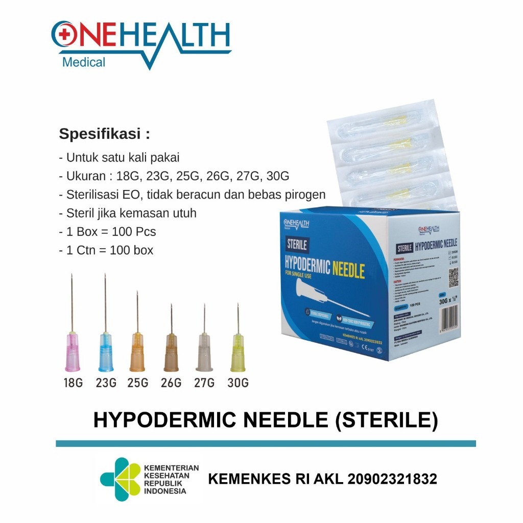 Nald 23 Onehealt No 18G 23G 25G 26G 27G 30G