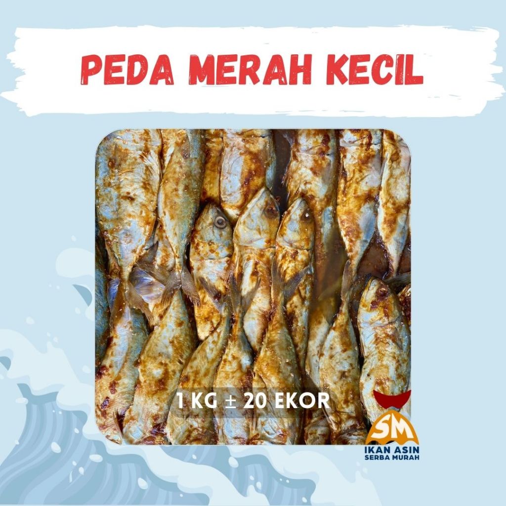 Peda Merah Kecil | Ikan Peda | Ikan Asin