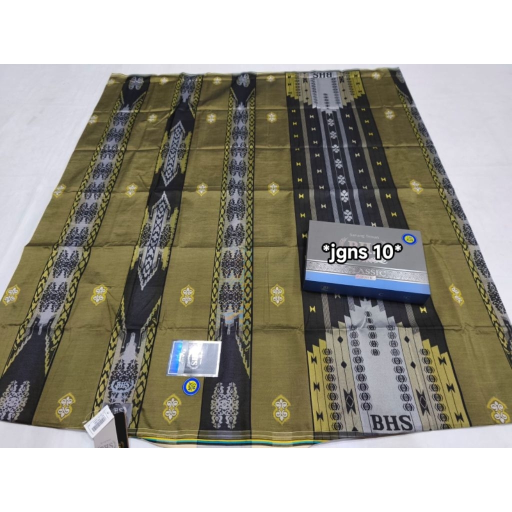 Sarung BHS Classic Jacquard Tipe JGL JGN JGB JGA JGF JSK JGM JGE Mix Silver