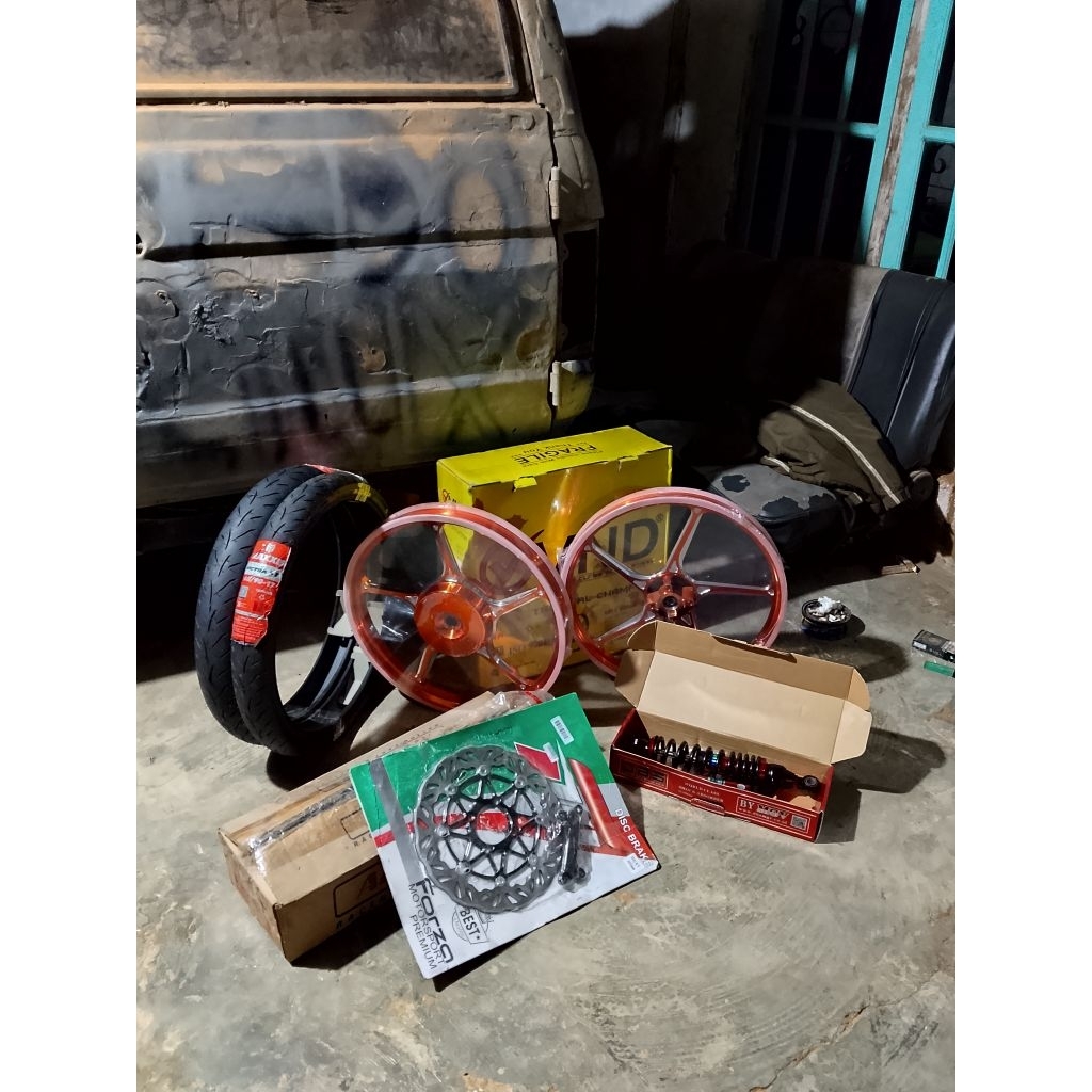 VELG VND AK55 SET BAN DAN DISK