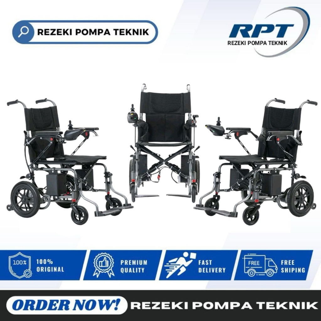 New Kursi Roda Elektrik N5519|kursi roda|kursi roda elektrik paling ringan