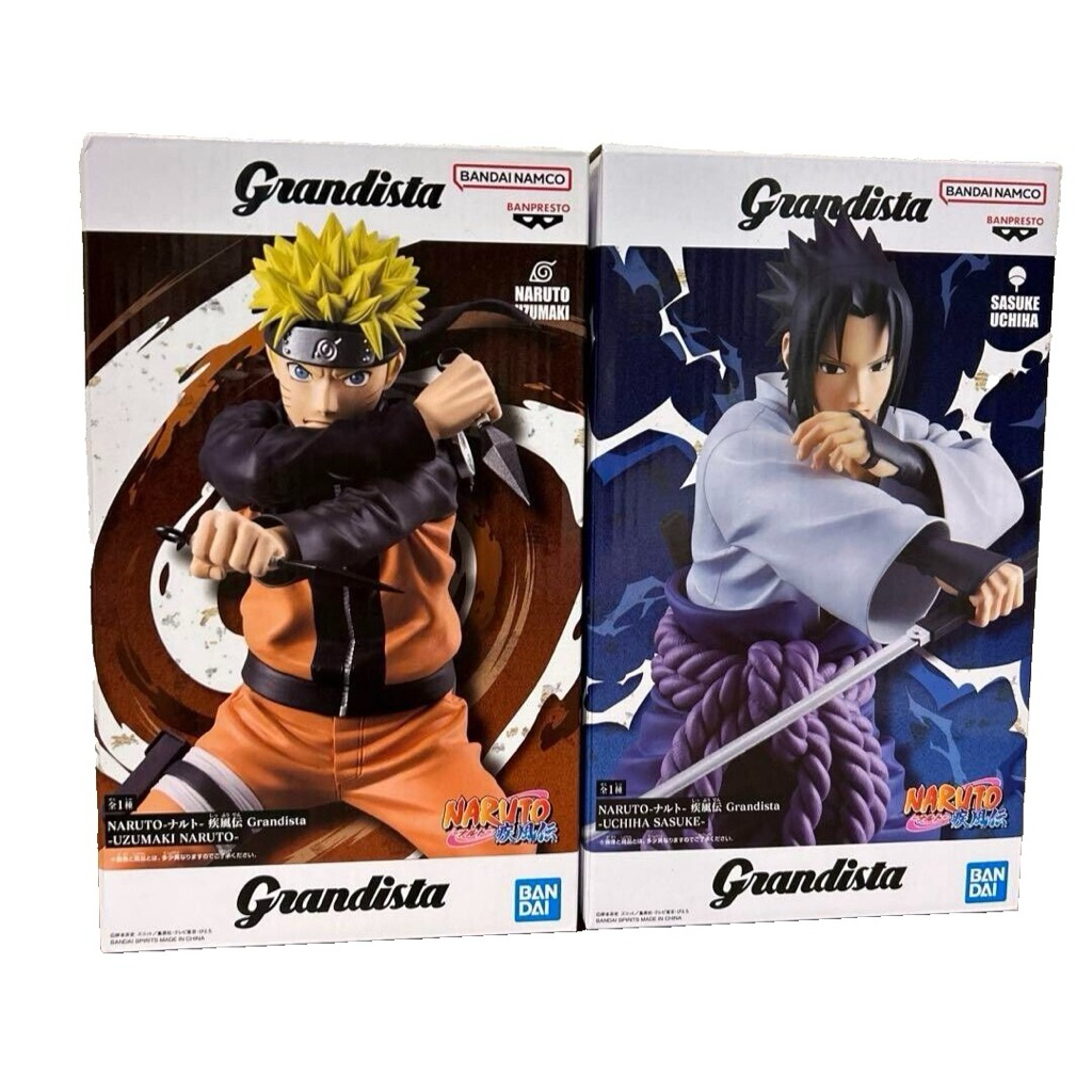 Grandista Naruto & Sasuke Original Banpresto