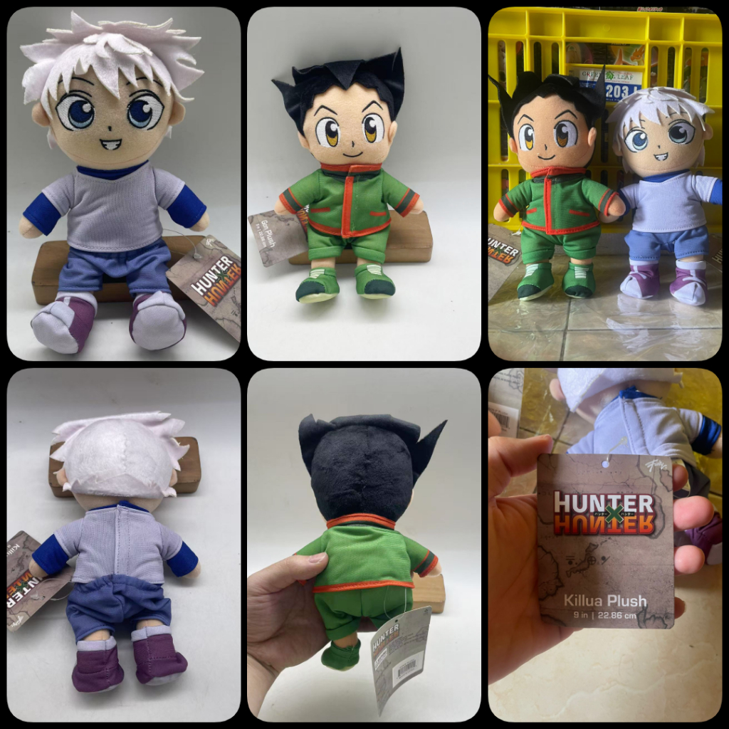 Boneka Hunter X Hunter Doll 20cm Boneka Gon Freecss Boneka Killua Zoldyck BTS