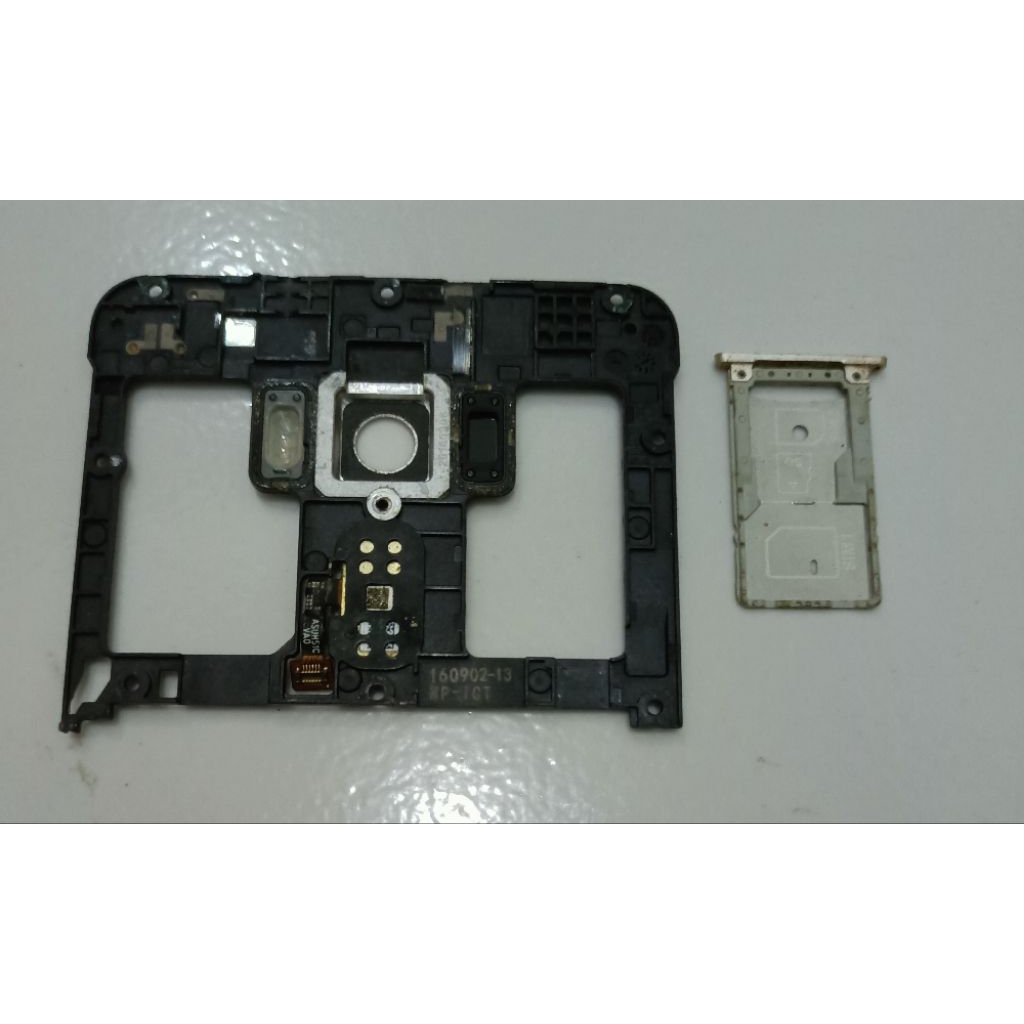 penutup mesin & fingerprint Asus Zenfone 3 ZE552KL original copotanBonus SIM tray