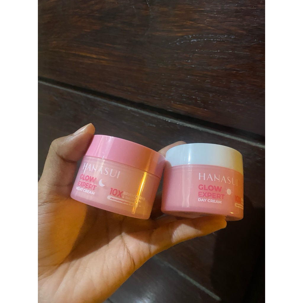 hanasui day cream & night cream bpom