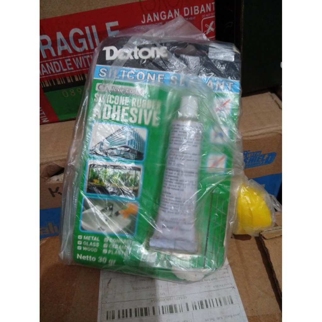 DEXTONE Lem Karet Silikon Aquarium