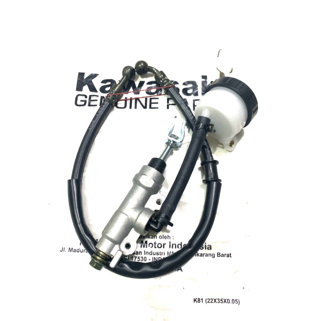 Selang Rem Belakang + Master Rem Set Belakang Kawasaki Ninja R/NinjaRR/Ninja S/Ninja Ss