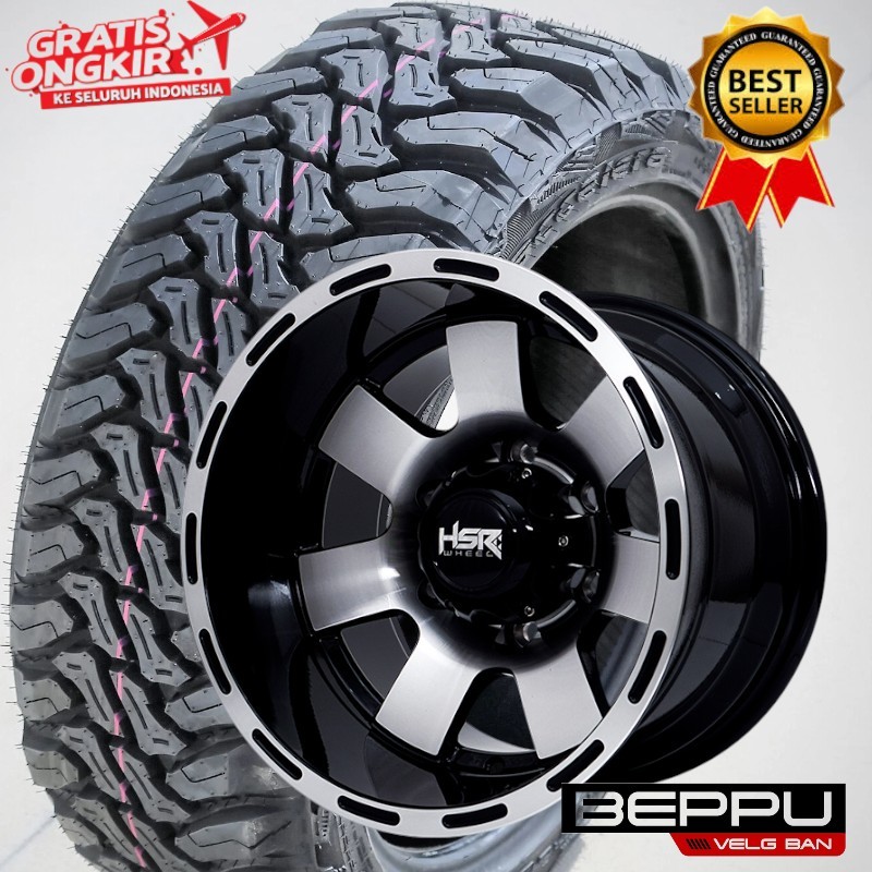 Velg Mobil Hsr Twiist Ring 15 untuk mobil pajero terrano hilux triton fortuner dll