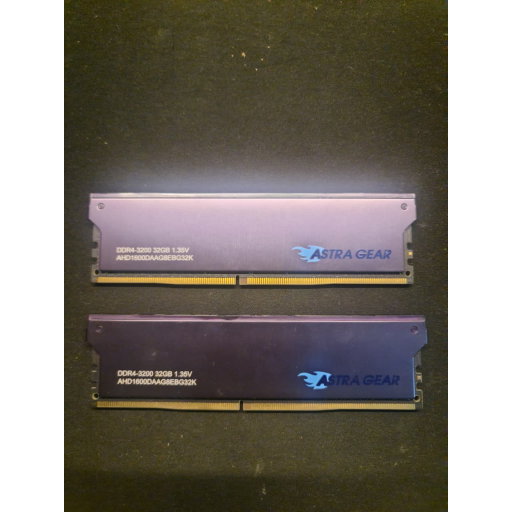 RAM Komputer Astra Gear 64GB (32x2) DDR4 3200MHz LONGDIMM