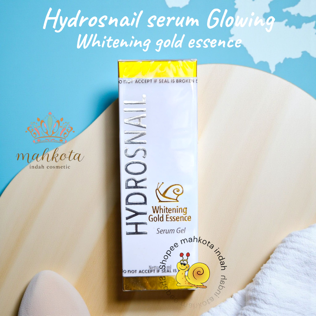 PRIMADERMA Serum Hydrosnail Whitening Gold / Serum emas primaderma Original BPOM