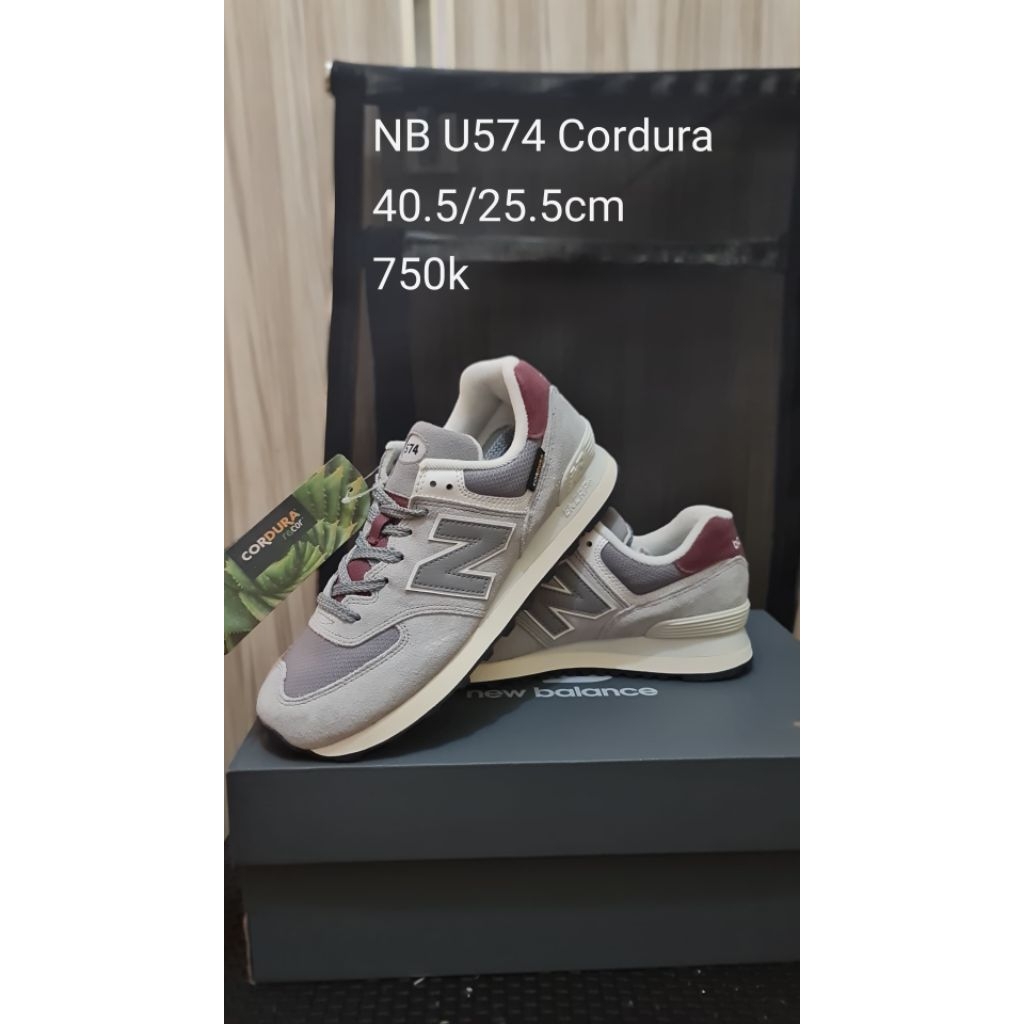 Sepatu New Balance NB U 574 Cordura - 40.5 Original