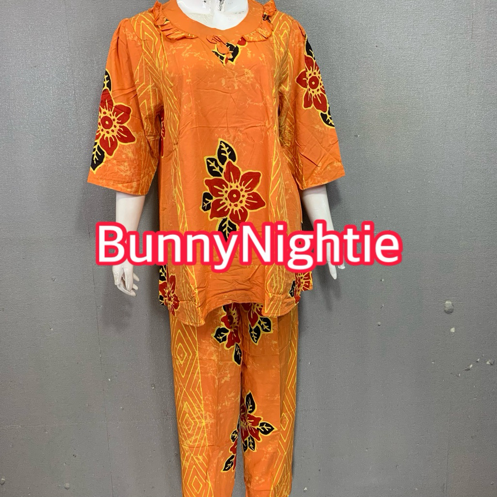 Batik Alvin - Stelan CP Dewasa Lengan 3/4 Batik Alvin | Stelan Batik Alvin