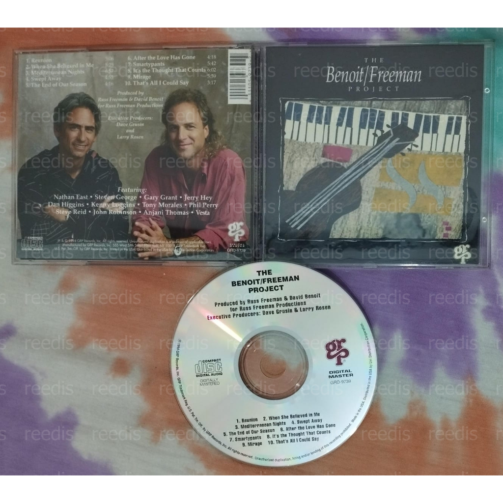 David Benoit - The Benoit / Freeman Project, 1st press US - CD