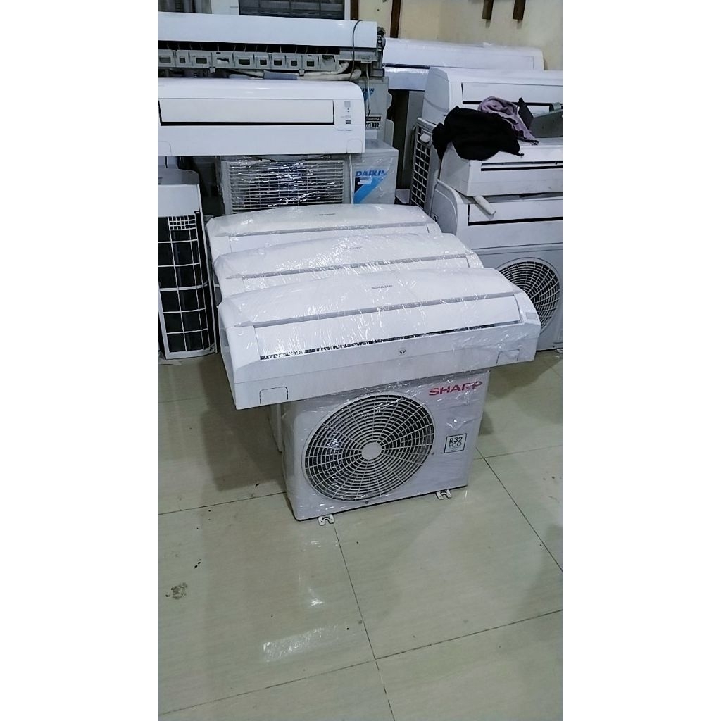 AC SHARP 1PK 3/4PK DAN 1/2PK SCOND FREON FULL