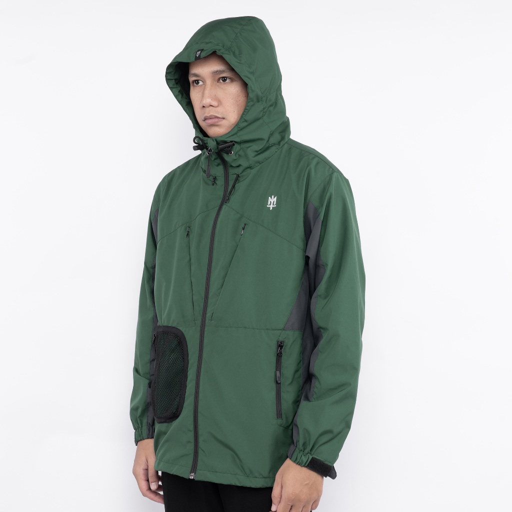 RAGHA Silver Cruel MATERNAL DISASTER GORPCORE COACH HOODED OUTDOOR POLYESTER JACKET ORIGINAL