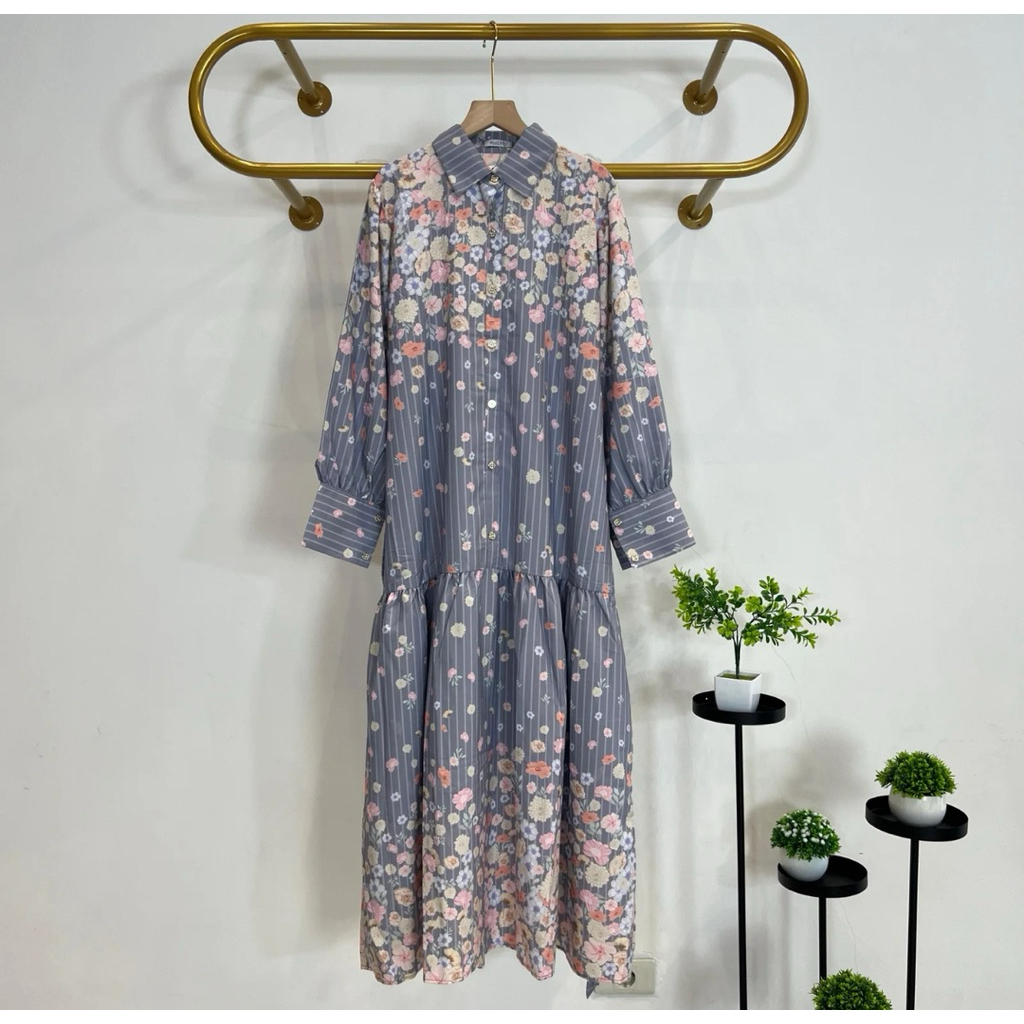 PL Muteki Snowy Silk Dress