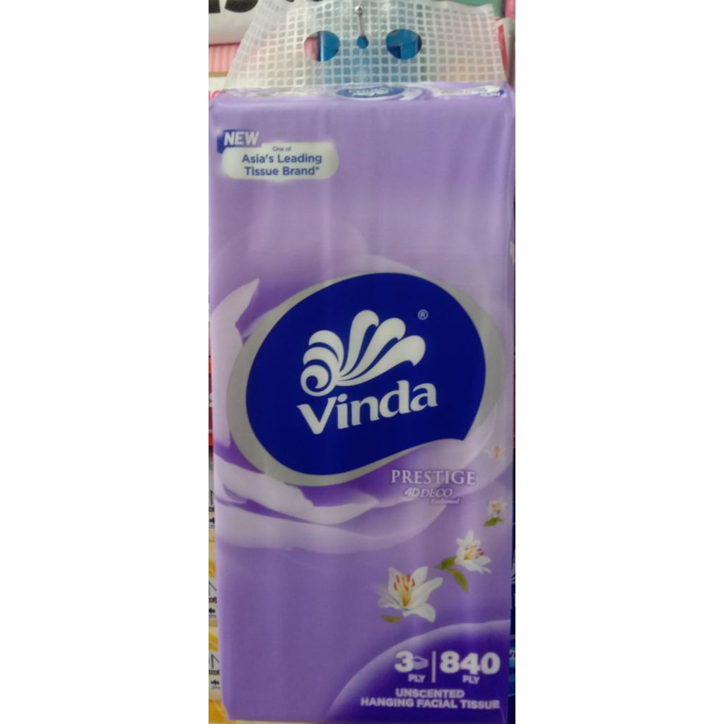 VINDA FACIAL TISSUE PRESTIGE 3PLY/840