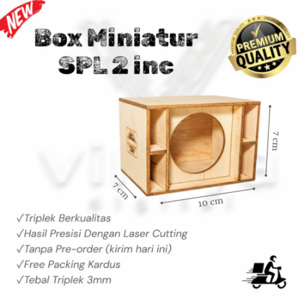 Box Speaker Miniatur SPL 2 inc