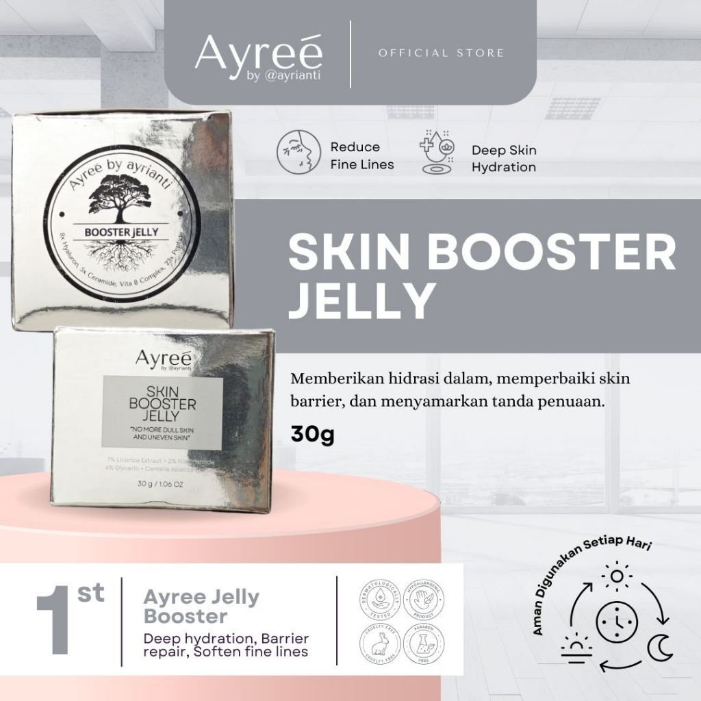 Ayree Moisturizer Galaxy Skin Booster Jelly  - Hydration, Skin Barrier Repair, Anti Wrinkle