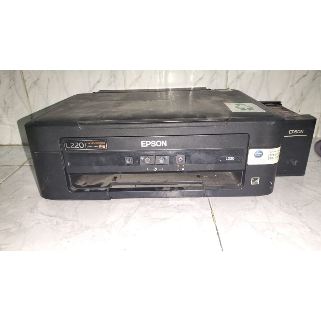 Printer Epson L220 Kosongan Tanpa Head Mekanik Normal Semua