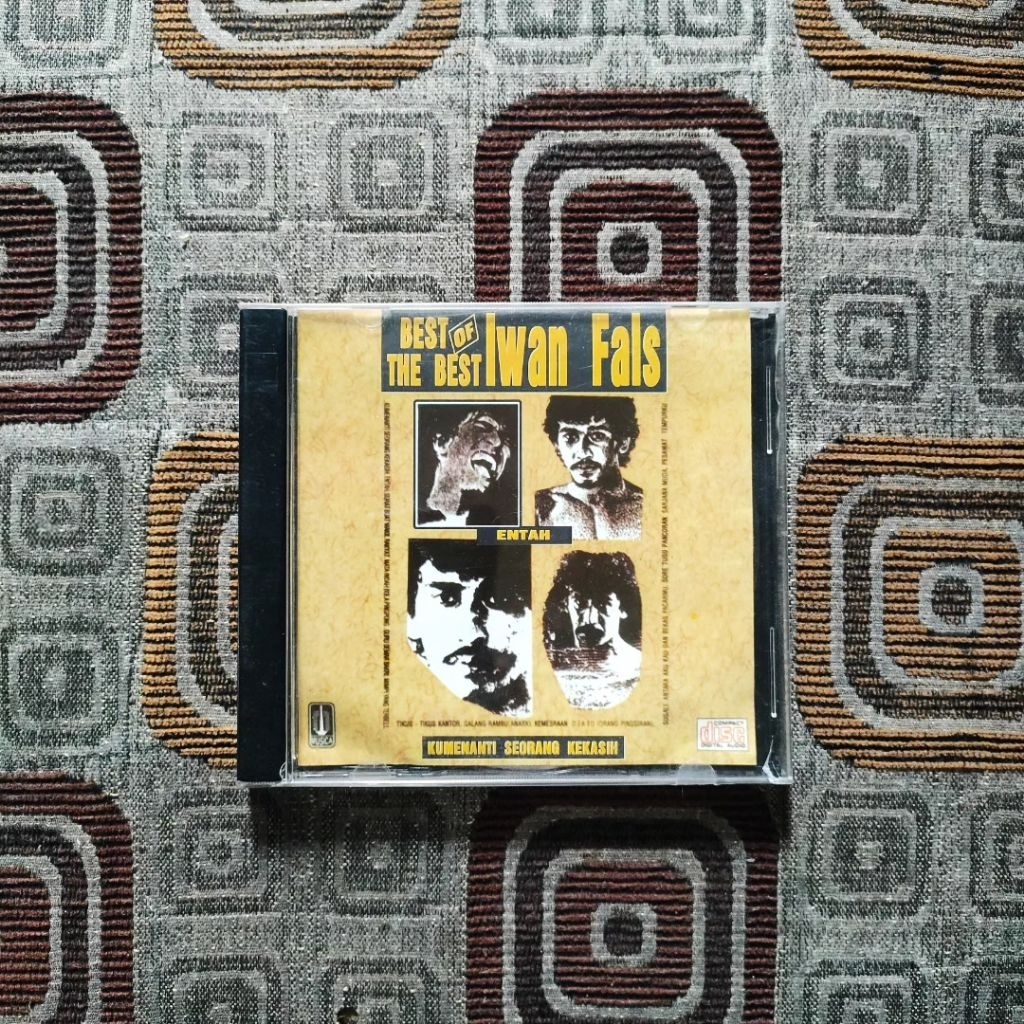 kaset CD BEST OF THE BEST IWAN FALS