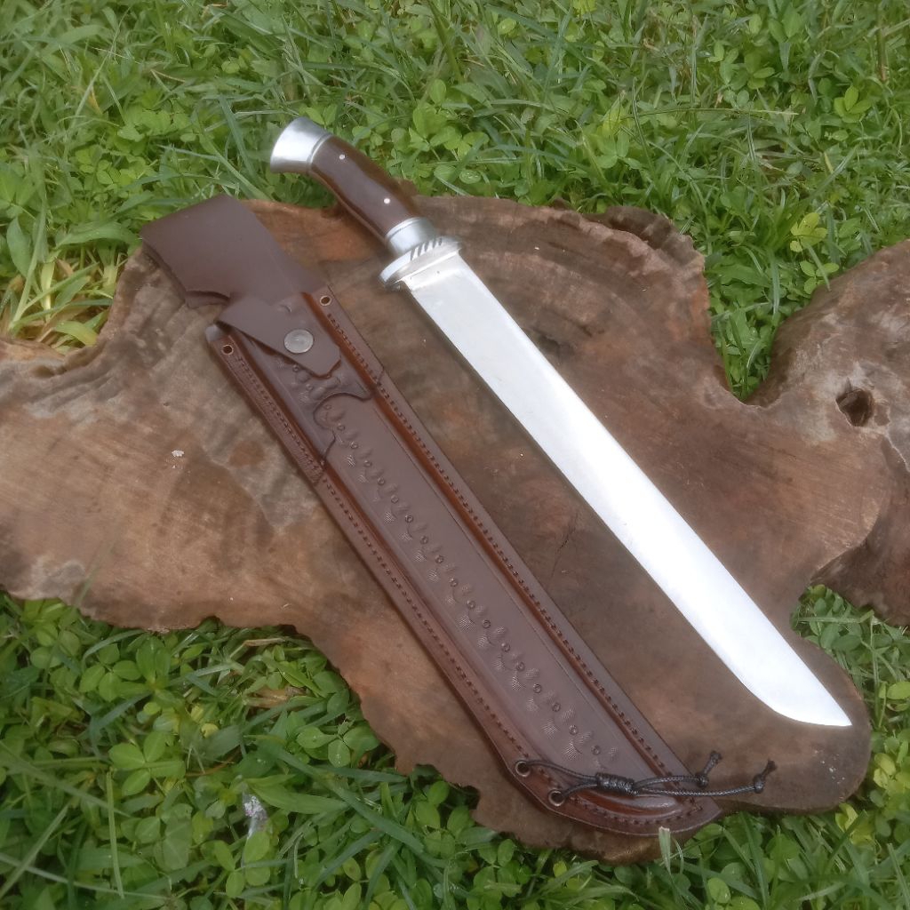 Pisau Sembelih Hss Jagal Strex Terlaris Bahan Hss Sarung Kulit Asli