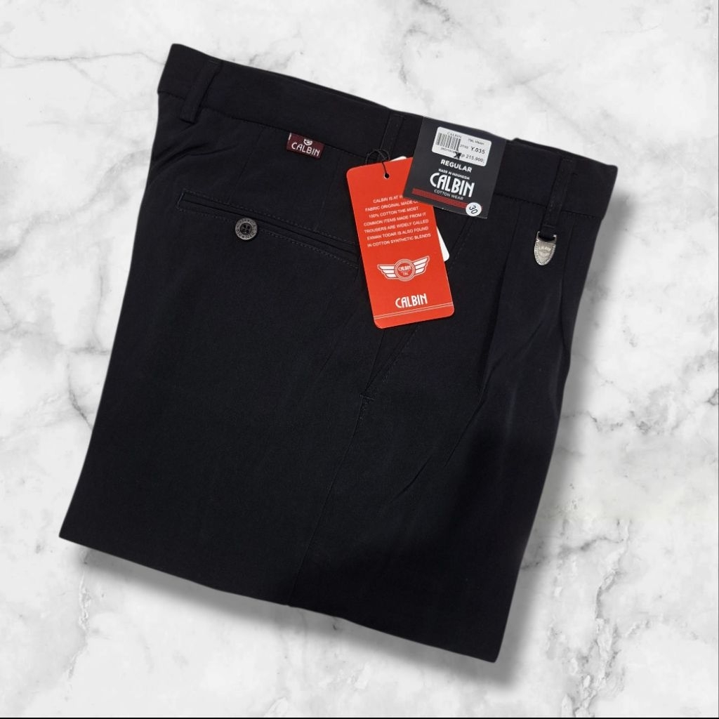 celana CALBIN formal/celana kantoran/celana bahan pria