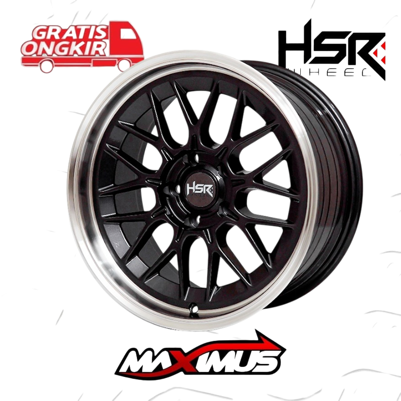 Velg mobil hsr ring 17 dulupi pcd 5x114 mobil innova,hyndai,xtrail
