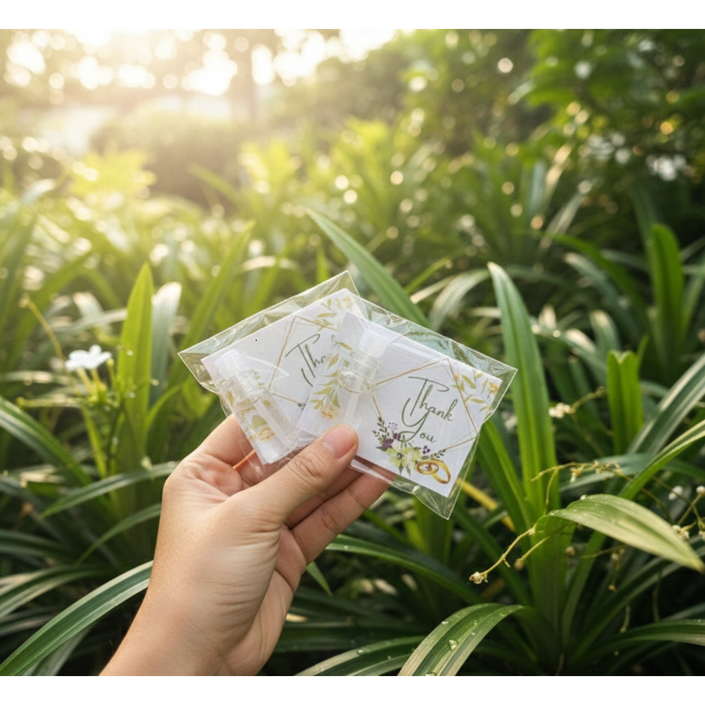 Souvenir Pernikahan Parfum Botol Mini Aesthetic - Souvenir Minyak Wangi Wedding Murah Mewah Elegan