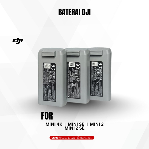 BATTRY DRONE DJI COCOK UNTUK TYPE MINI 4K  I  MINI SE  I  MINI 2 MINI 2 SE KEMBUNG BEKAS