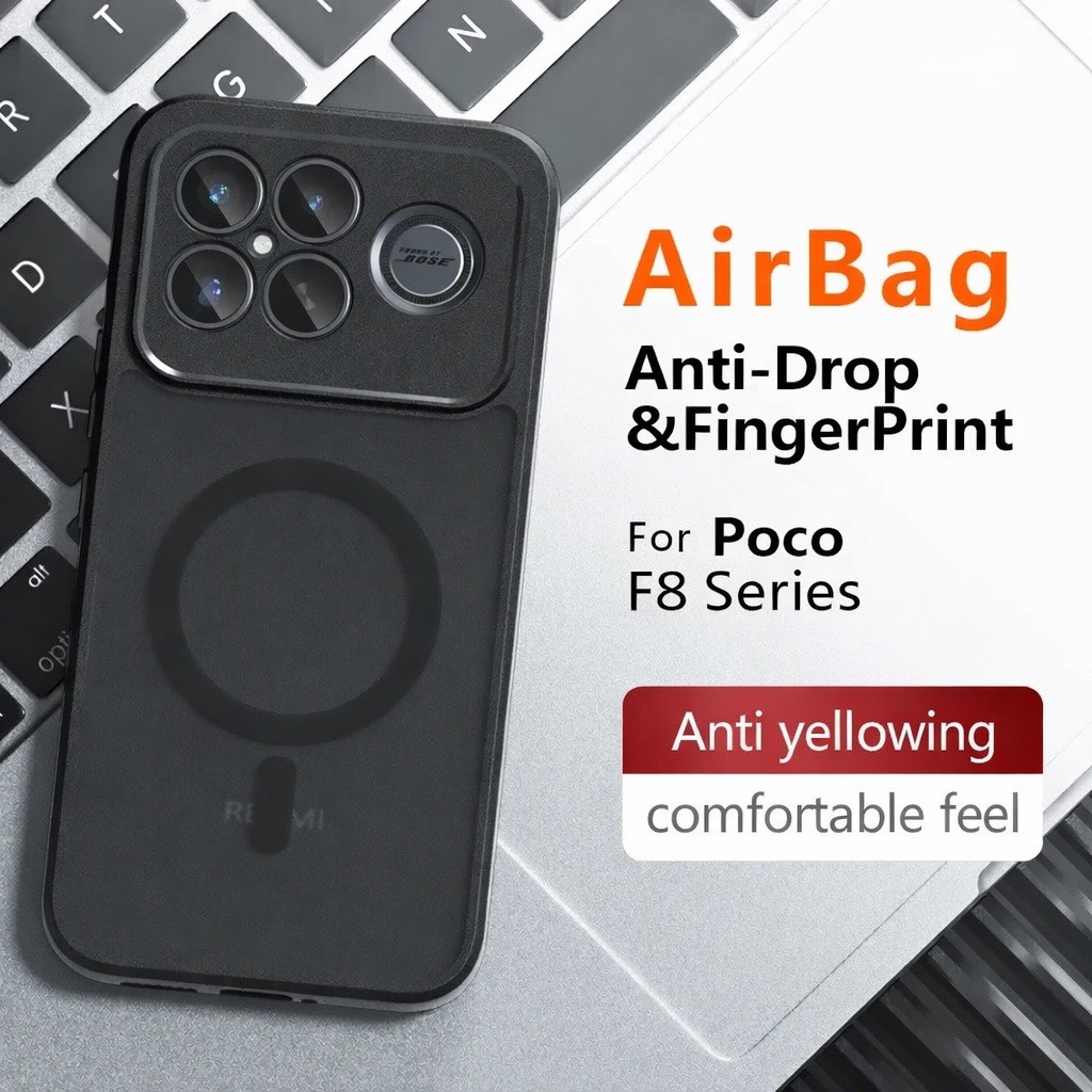Case Poco F8 Pro / F8 Ultra / F7 / F7 Pro / F7 Ultra Magsafe Magic Armor Matte Dust Proof Case