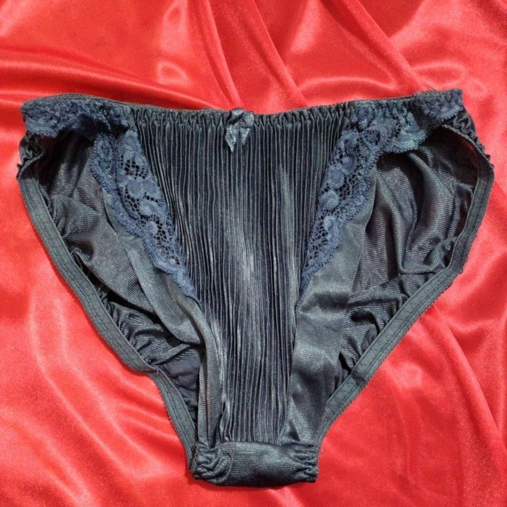 CD satin size M SILKY NAVY