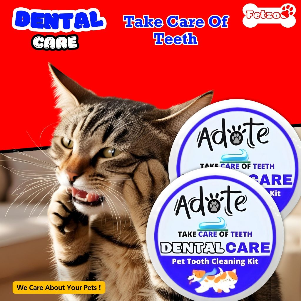 Pasta Gigi Anjing Original Adote Odol anjing Pasta Gigi Kucing odol Kucing FETZOO