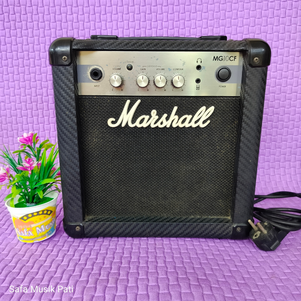 Marshall MG10CF Ampli Gitar Original, Asli, Minus tutup belakang Gantian, krn rusak (spt diFoto)