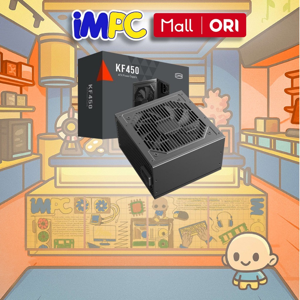 Power Supply PCCOOLER / PC COOLER KF450 - 450W 80+