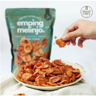 Emping Melinjo Harvest Eatery Pedas Manis 500g