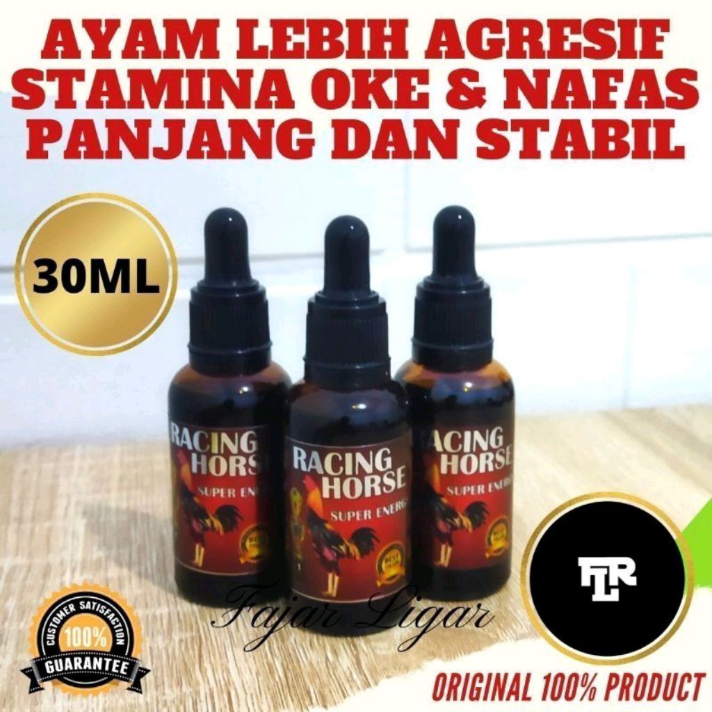 DOPING AYAM RACING HORSE ENERGY 30ML DOPING AYAM LAGA ORIGINAL -