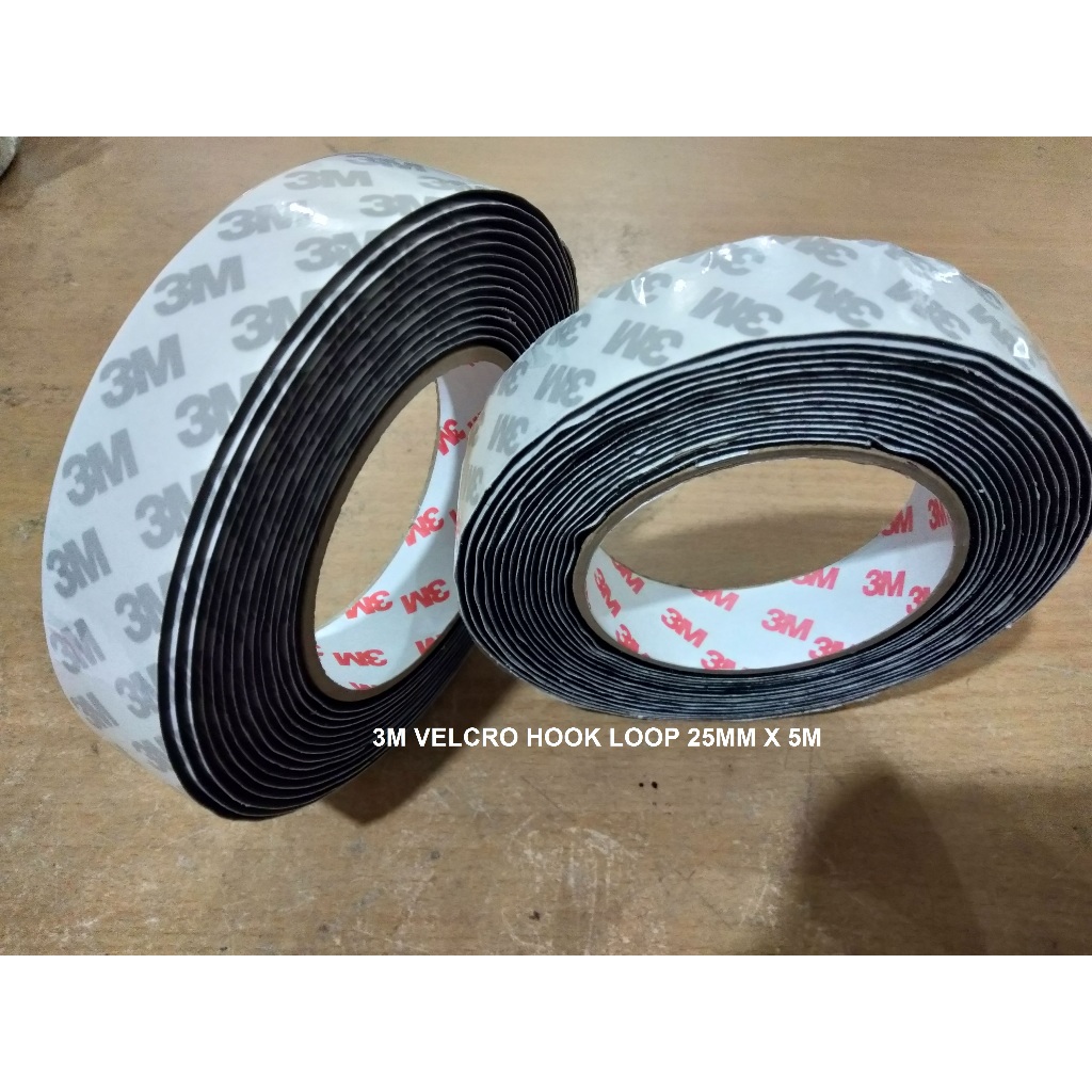 3M Hook & Loop Velcro Tape 25mm x 1m Fastener