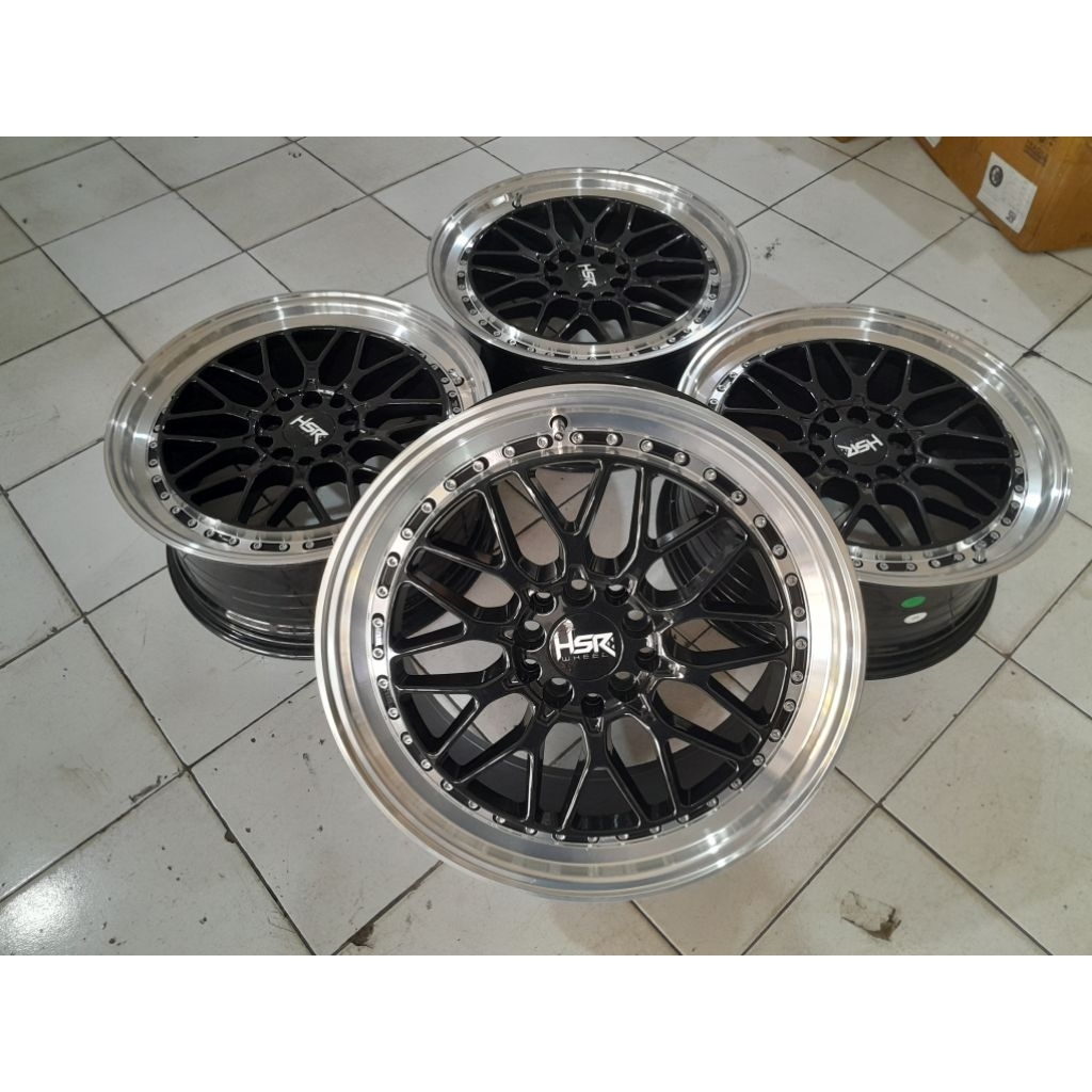 Velg pelek mobil Second HSR Sigi  ring 18 untuk mobil bmw