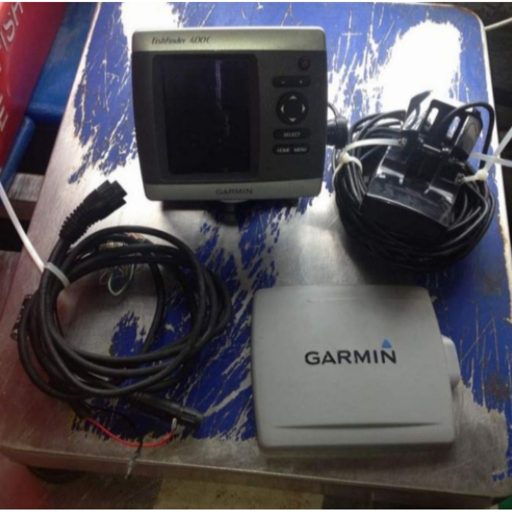 Garmin Fish Finder 400C Bekas Lengkap
