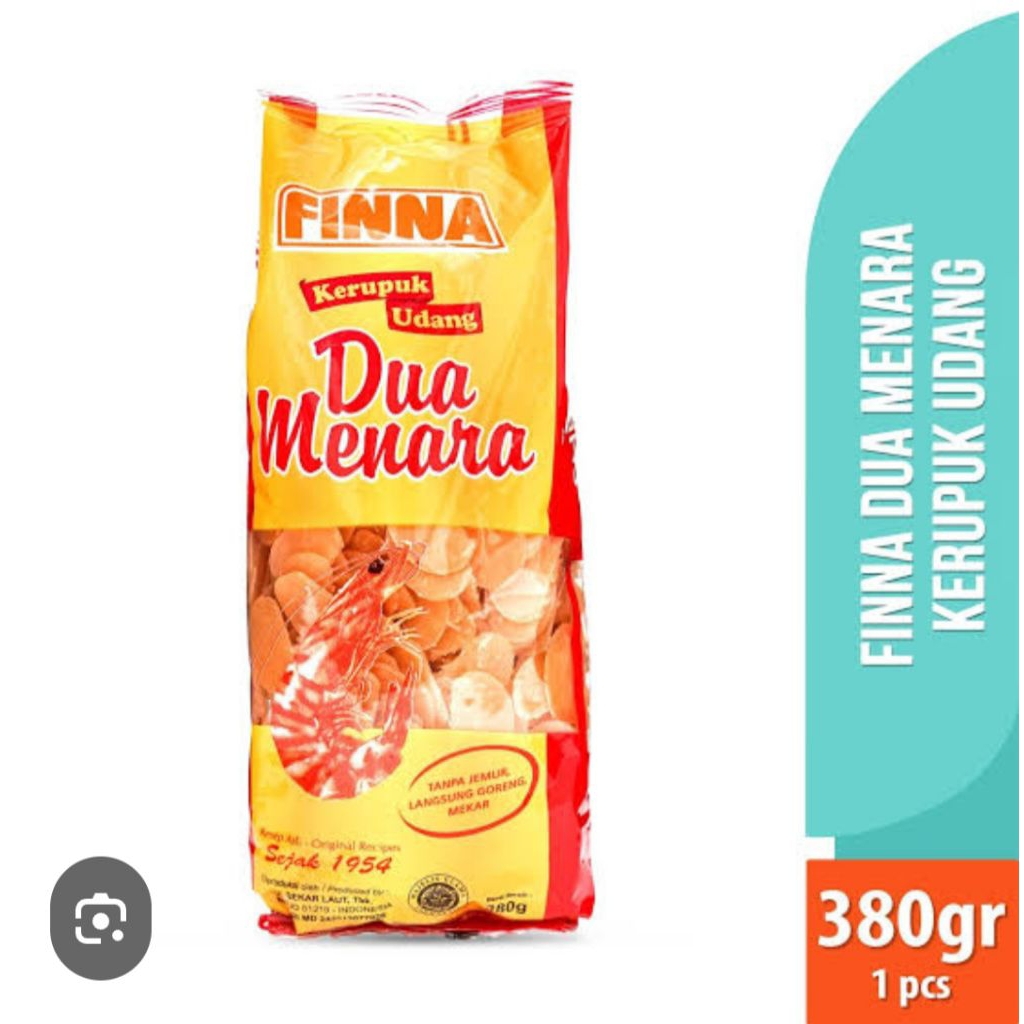 FINNA KERUPUK DUA MENARA 380GR