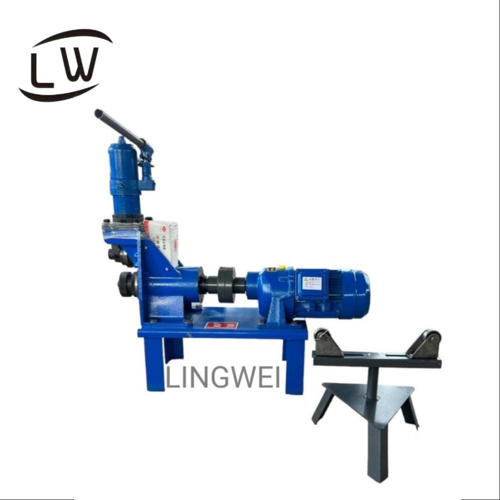 MESIN GROOVING SAMBUNGAN PIPA BERALUR ULIR PIPA BESI - 65-219mm