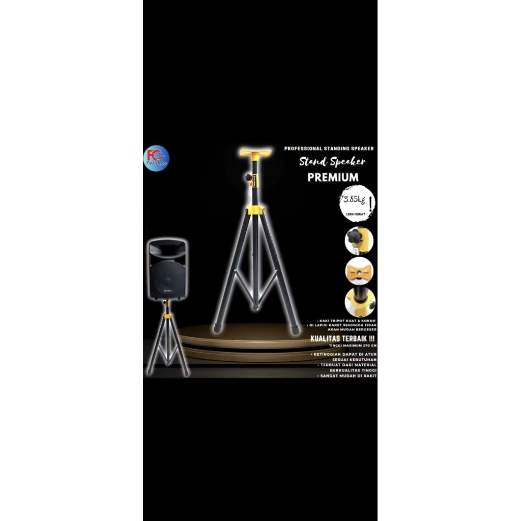 PROFESSIONAL STAND SPEAKER FIRSTCLASS