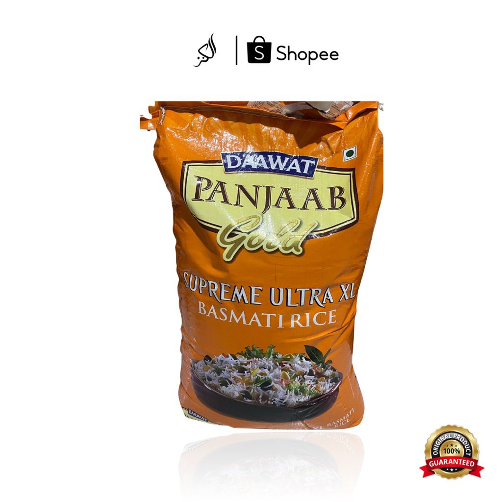 Beras Basmati Daawat Panjaab Gold xl 30kg | Beras Basmati Premium