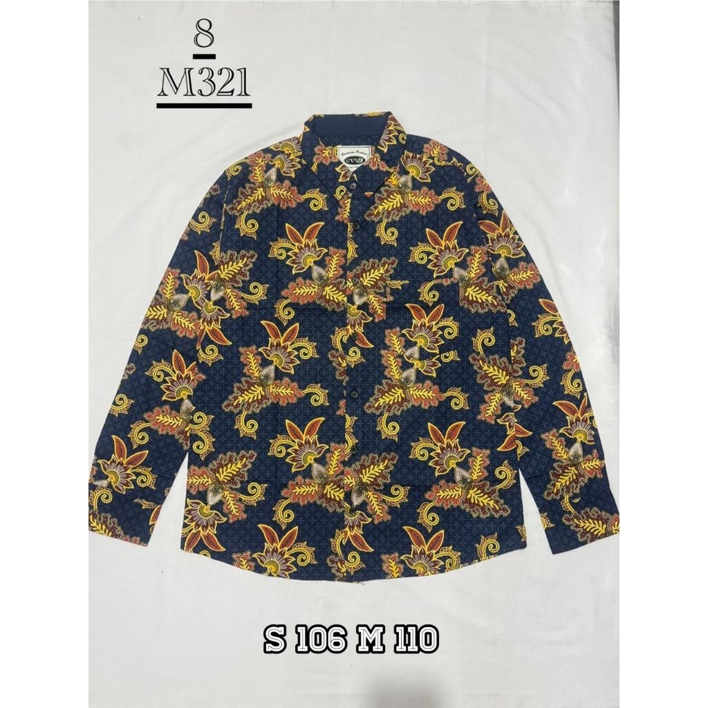 Ready kemeja Koko Batik M231
